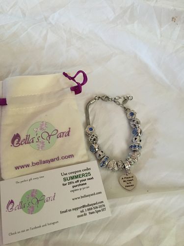 Customer photo review of Piece Of My Heart Bracelet
