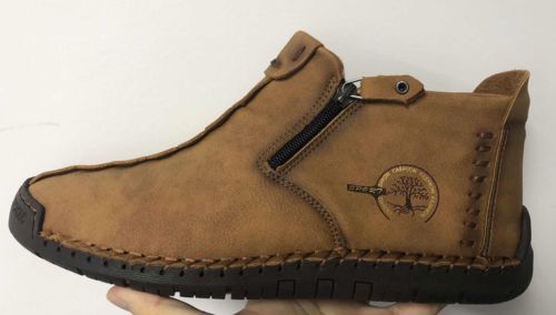 Customer photo review of Dacomfy Men Casual Handmade British Style Leather Shoes