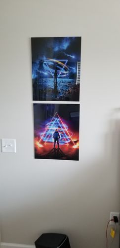 Customer photo review of Blue Moon Canvas Set