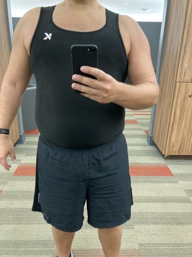Customer photo review of Men's Heat-Trapping Sweat Vest