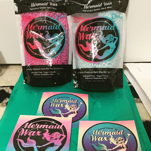 Customer photo review of At-Home Hard Wax Combos | Signature Series