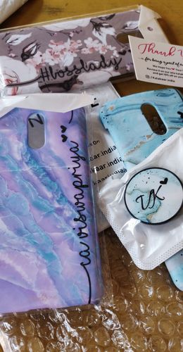 Customer photo review of The Floral Shades Slim Case Cover With Holder
