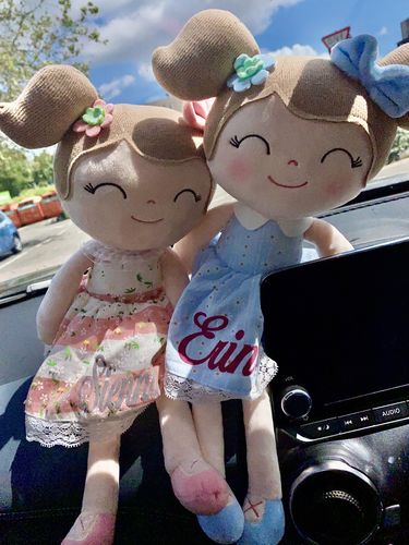 Customer photo review of Personalized Leyadoll (Blue) with Gift Bag