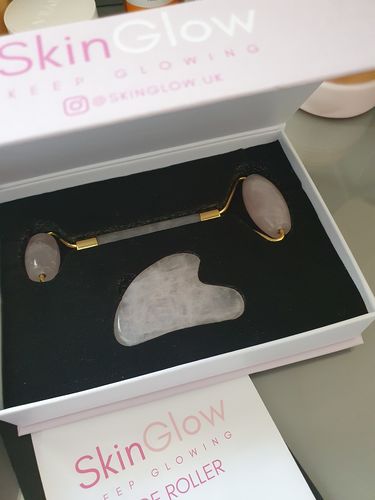 Customer photo review of Jade Face Roller - Smoother Skin Today
