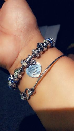 Customer photo review of Piece Of My Heart Bracelet