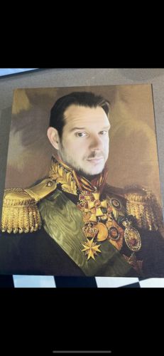 Customer photo review of The Colonel - Custom Canvas