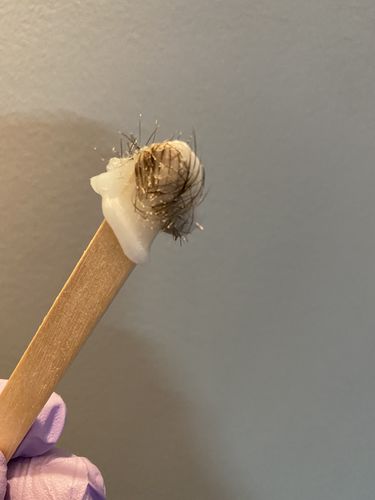 Customer photo review of Signature Series Hair Removal Wax