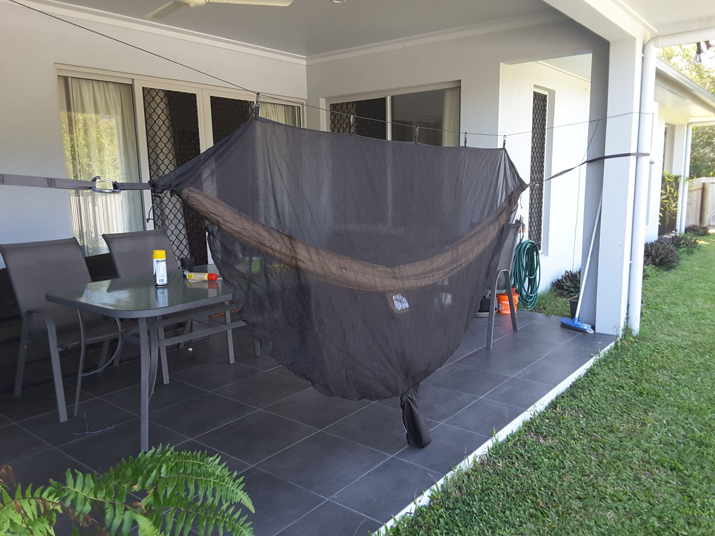 Customer photo review of Ultralight Hammock Bug Net