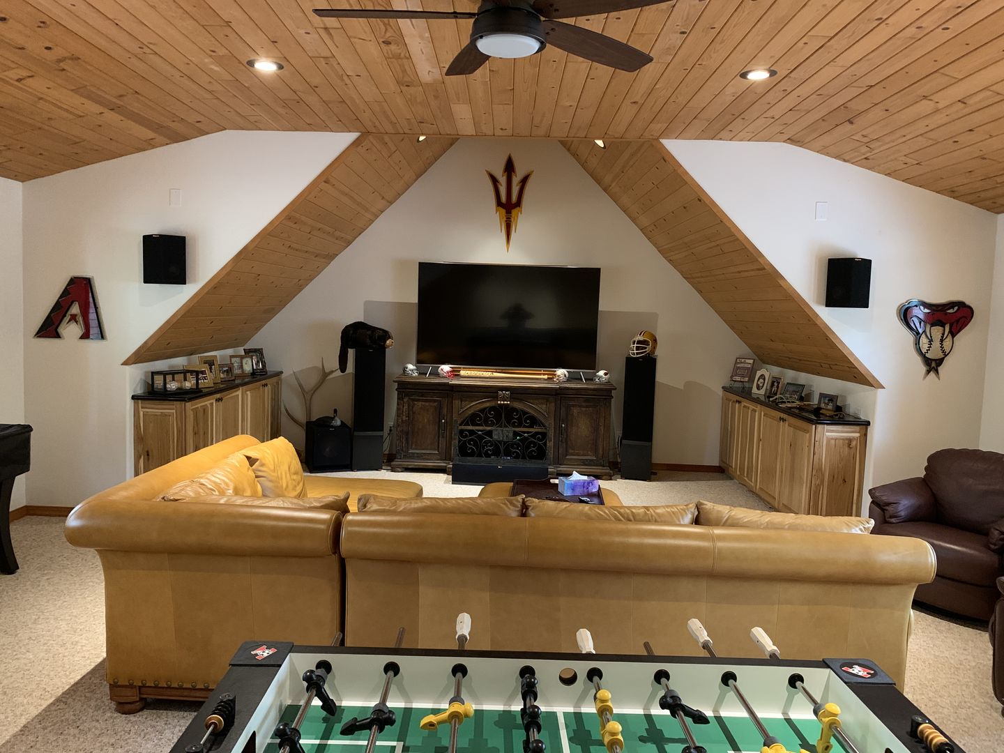 Customer photo review of Arizona State University Pitchfork 3D Vintage Metal Artwork