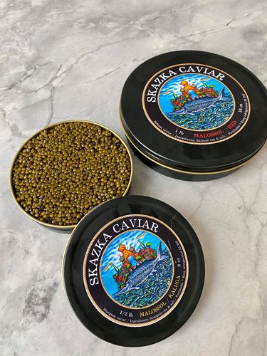 Customer photo review of Kaluga Sturgeon Caviar - (River Beluga)