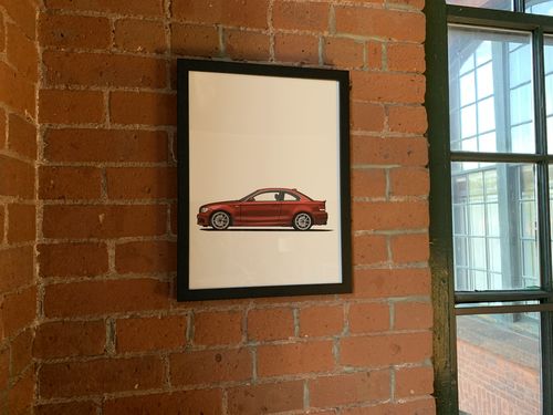 Customer photo review of Custom Car Portrait