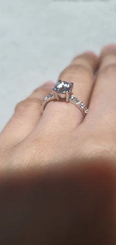 Customer photo review of 1ct Porto Engagement Ring