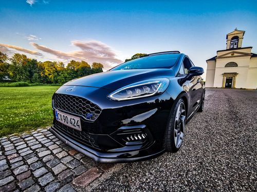 Customer photo review of Fiesta MK8 ST/ST Line Race Style Fog Light Armour