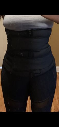 Customer photo review of LUX LATEX DOUBLE ABDOMINAL BELT