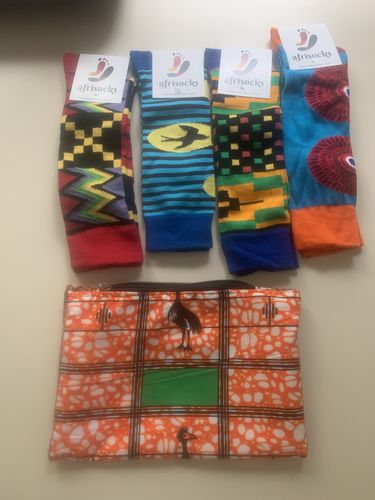 Customer photo review of The New Afrisocks Collection