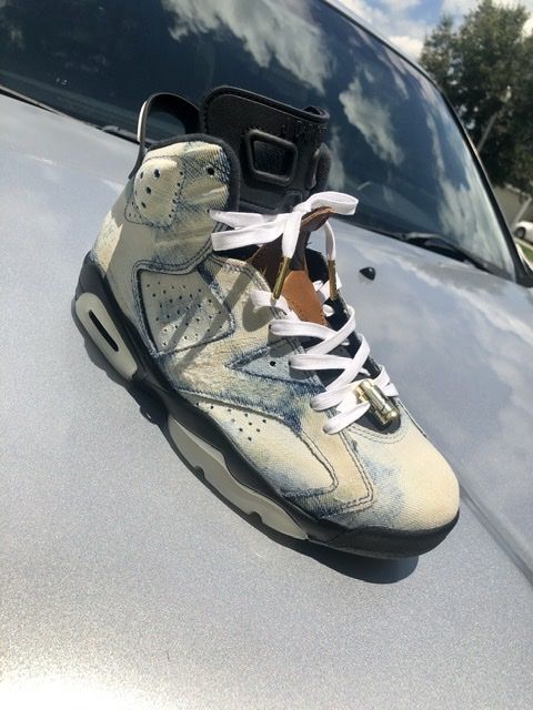 Customer photo review of Flat Waxed Cotton Shoe Laces