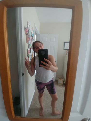 Customer photo review of Cali Biker - Viola / Onyx