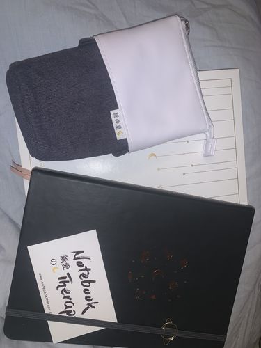 Customer photo review of Tsuki 'Night time' Limited Edition Bullet Journal ☾