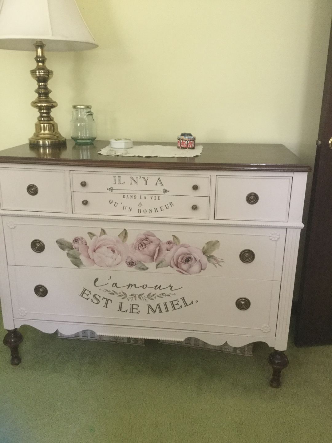 Customer photo review of Linen - One Step Paint