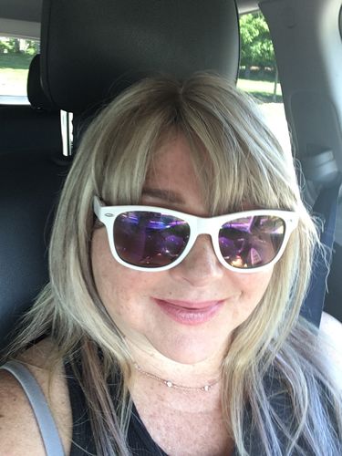 Customer photo review of Toppers For Women With Thinning Hair Human Hair Highlights Color 8P60