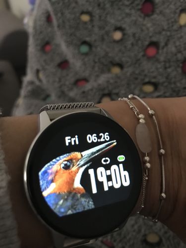 Customer photo review of FIT WATCH -SILVER EDITION-