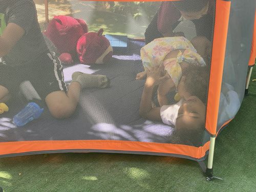 Customer photo review of Pop N' Go® Playpen