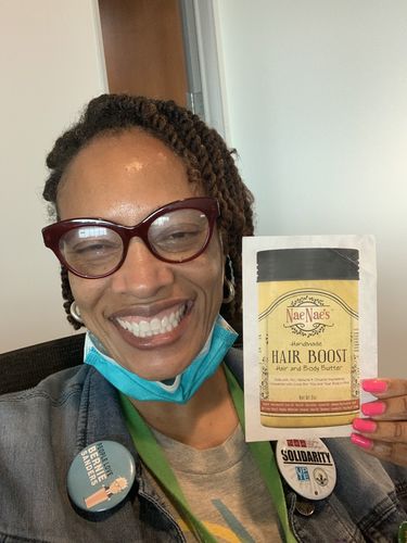 Customer photo review of Nae Nae's 9oz Hair Boost Special