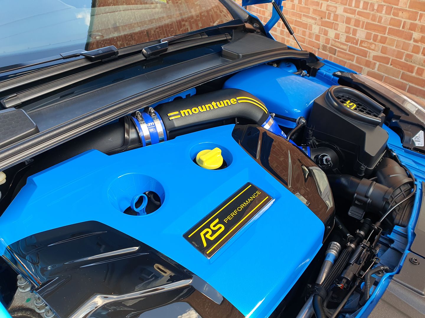 Customer photo review of Mk2/3/4 Focus / Mk 6/7/8 Fiesta, ST180 Engine Cap Cover Kit (Painted/ Hydrodipped)