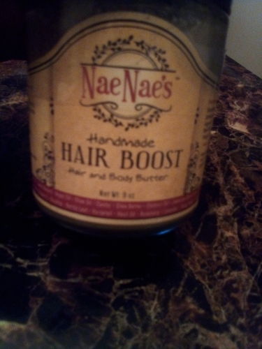Customer photo review of Nae Nae's 9oz Hair Boost Special
