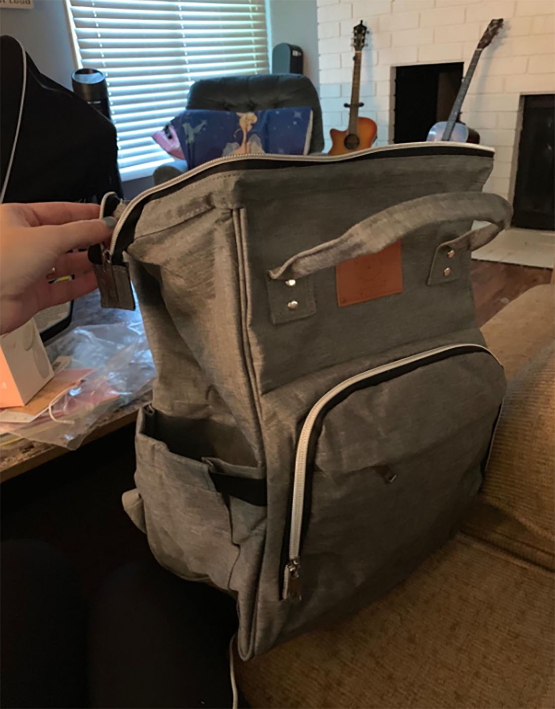 Customer photo review of Original Diaper Backpack