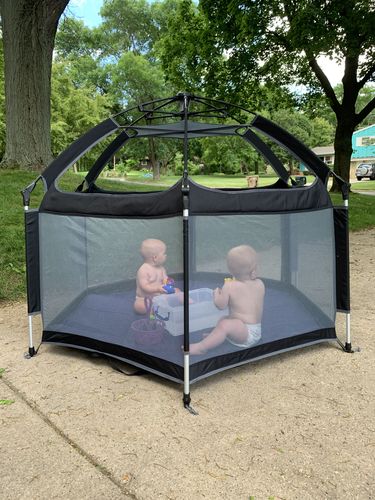 Customer photo review of Pop N' Go® Playpen
