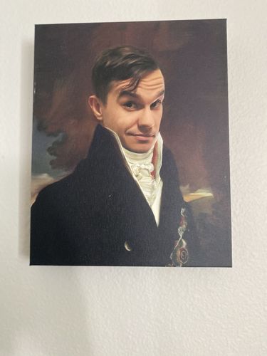 Customer photo review of The Count - Custom Canvas