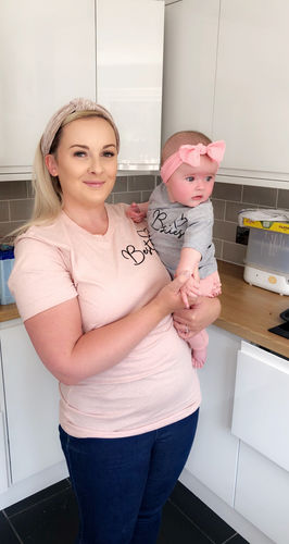 Customer photo review of Besties Mini Logo Mum & Kid Matching Tees (MRK X)