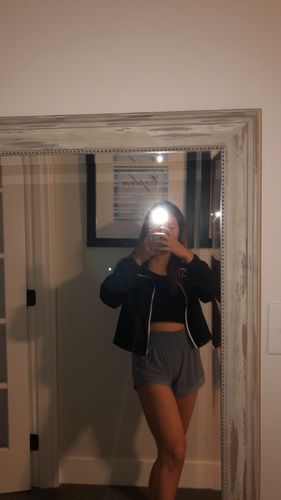 Customer photo review of Race Pace Short - Neon Fuchsia