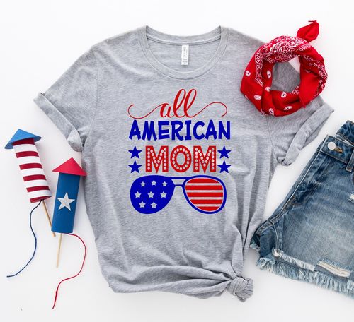 Customer photo review of Unisex Freedom Proud to be an American USA Flag Short Sleeve T-shirt