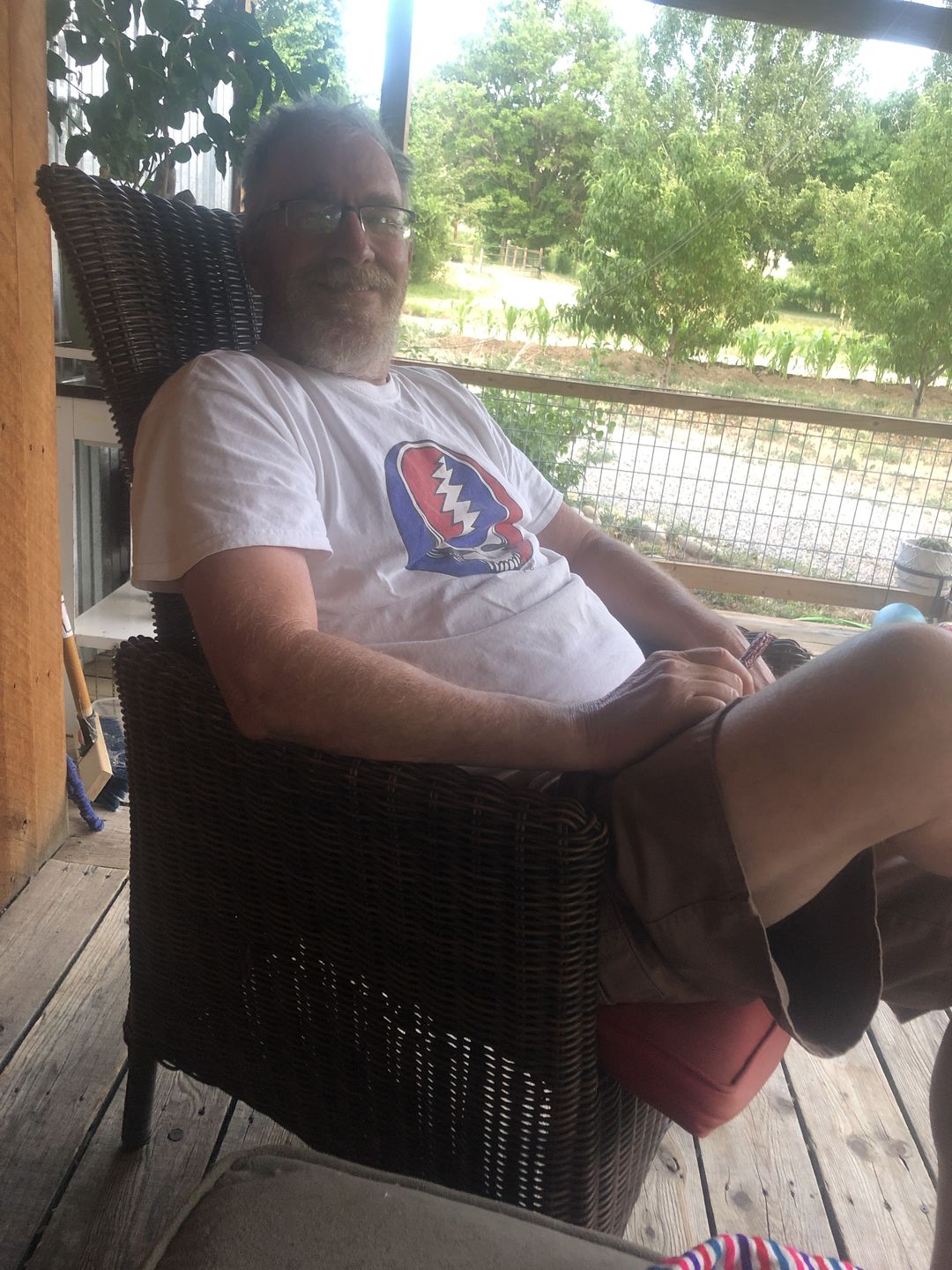 Customer photo review of Grateful Dead Steal Your Face T Shirt