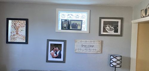 Customer photo review of Custom Couple Music Premium Canvas - Ready to Hang