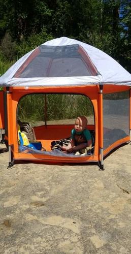 Customer photo review of Pop N' Go® Playpen