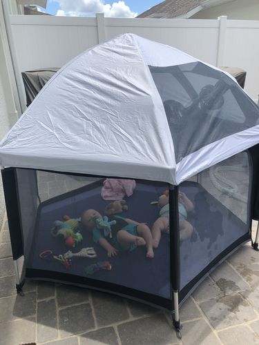 Customer photo review of Pop N' Go® Playpen