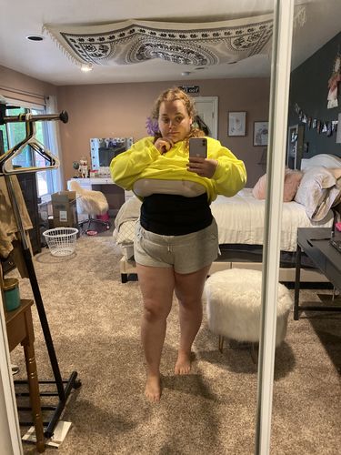 Customer photo review of LUX LATEX DOUBLE ABDOMINAL BELT