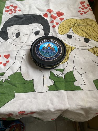 Customer photo review of Smoked Rainbow Trout Caviar