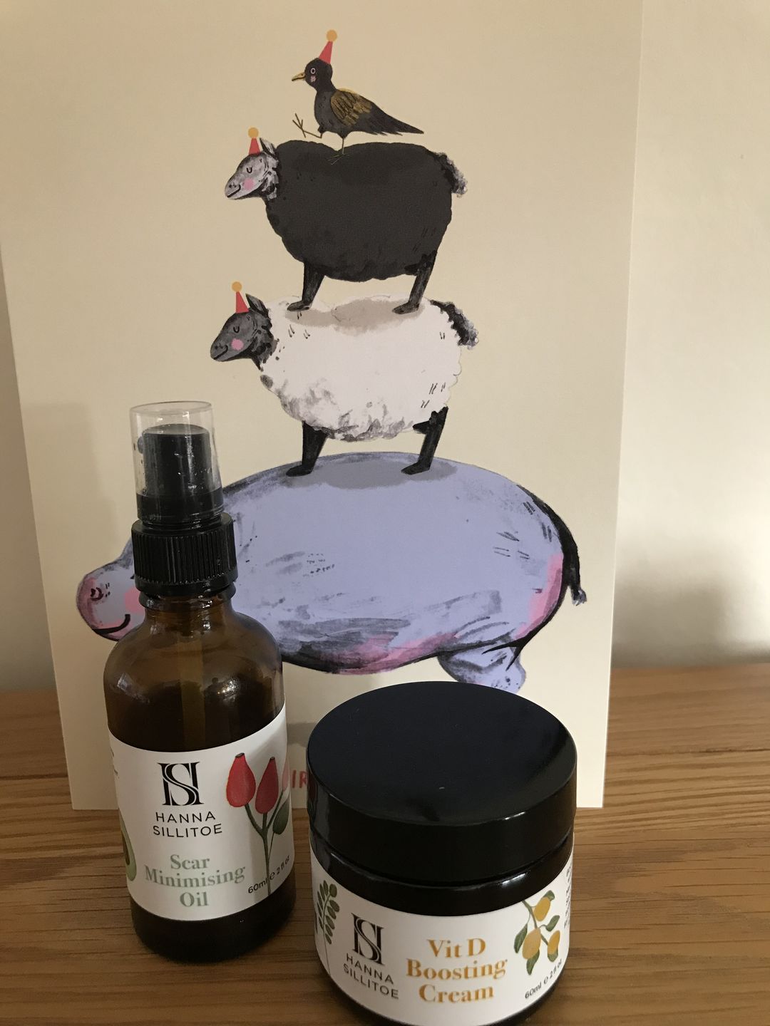 Customer photo review of Scar Minimising Oil