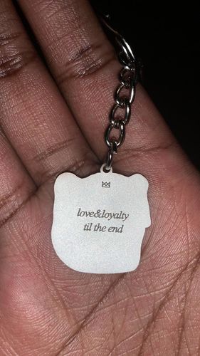 Customer photo review of Silvercut™ Keychain
