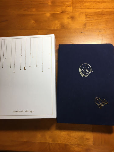 Customer photo review of Tsuki 'Gentle Giant' Limited Edition Bullet Journal ☾