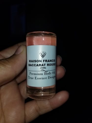 Customer photo review of Baccarat Rouge 540 Type Body Oil -Unisex