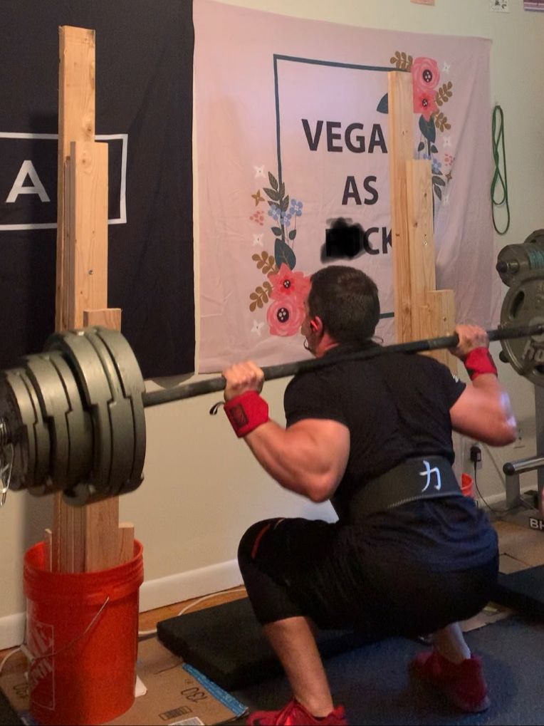 Customer photo review of Strength Shop 10mm Single Prong Belt - IPF Approved - Black