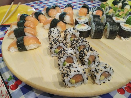 Customer photo review of Sushi Nori alla Giapponese