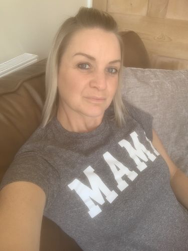 Customer photo review of Personalised Mama Established Heather Tees (MRK X)
