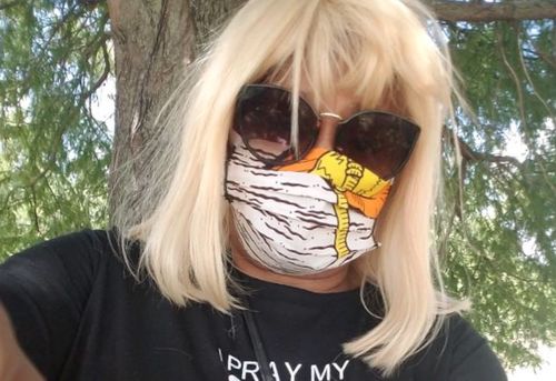 Customer photo review of ADULT REUSABLE FACE MASK