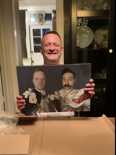Customer photo review of The Rulers - Custom Canvas